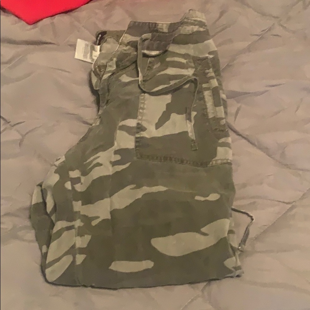 Camo cargo pants
